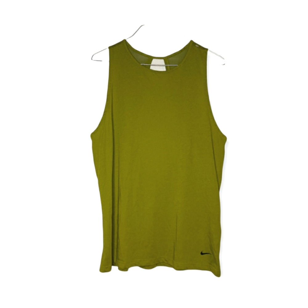 Nike Yoga Women's Yoga Tank olive green (large)